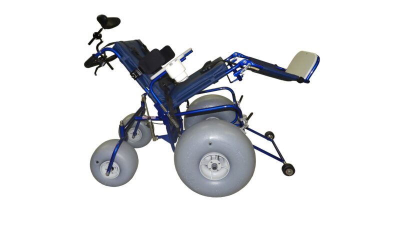 Tilt In Space Reclining All Terrain Beach Wheelchair