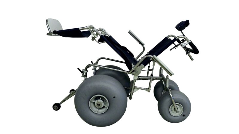 Tilt In Space Reclining All Terrain Beach Wheelchair