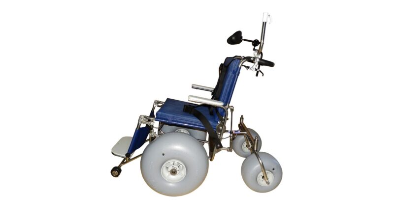 Tilt In Space Reclining All Terrain Beach Wheelchair